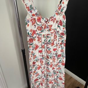 Long flowered dress